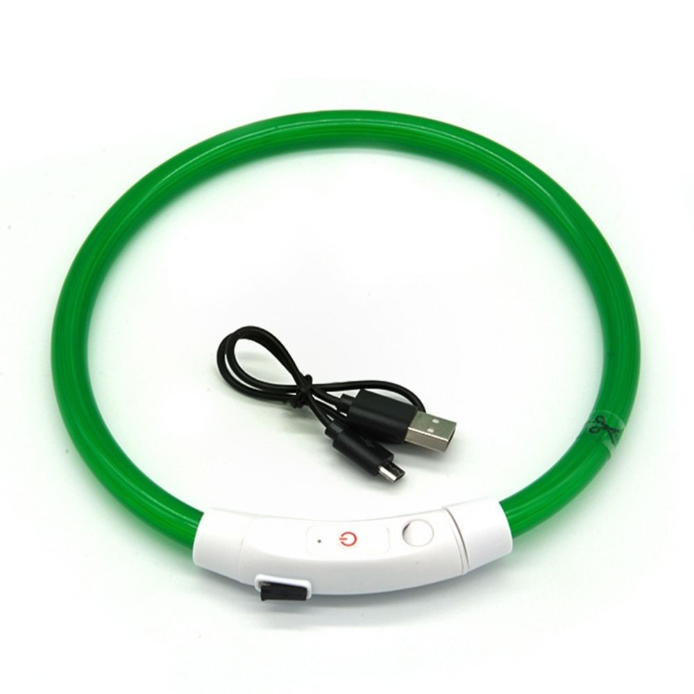 Glow Guardian™ Rechargeable LED Dog Collar