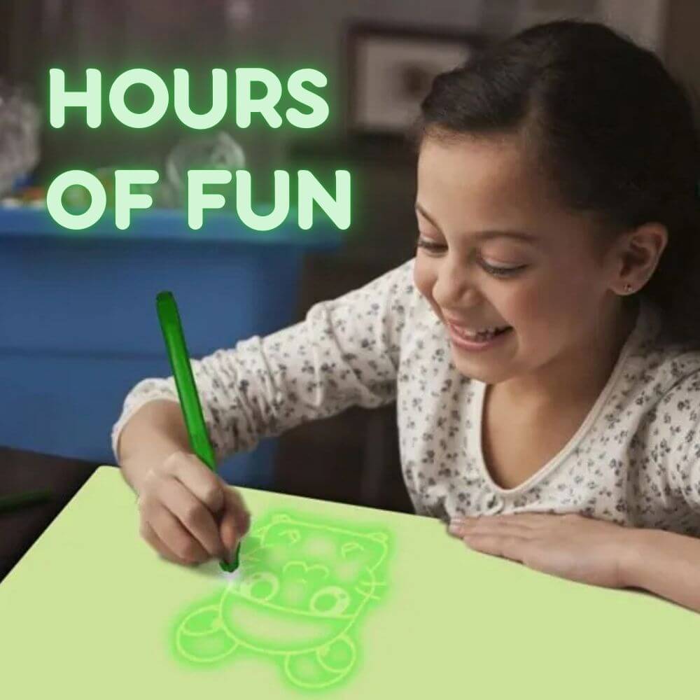 BrightMinds™ Magic Light-Up Drawing Pad