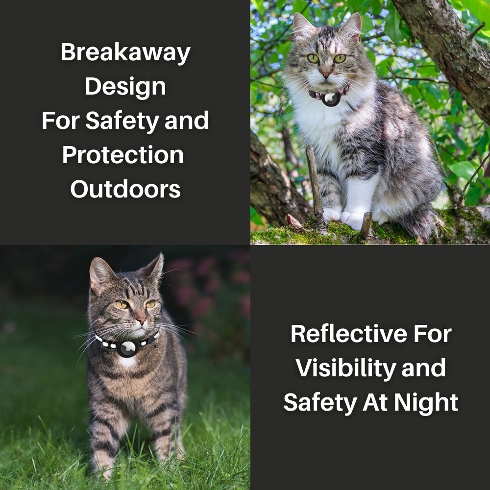 Feline Freedom™ AirTag Breakaway Cat Collar
