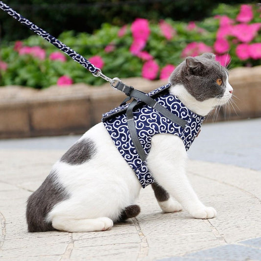 Purrfect Paws™ Cat Harness And Leash Set