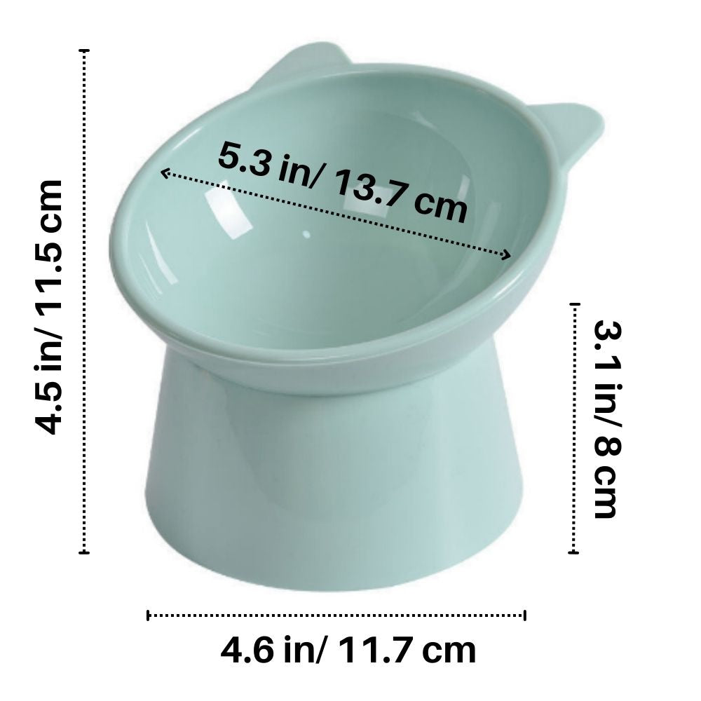 Meow Majesty™ Ergonomic Cat Bowl