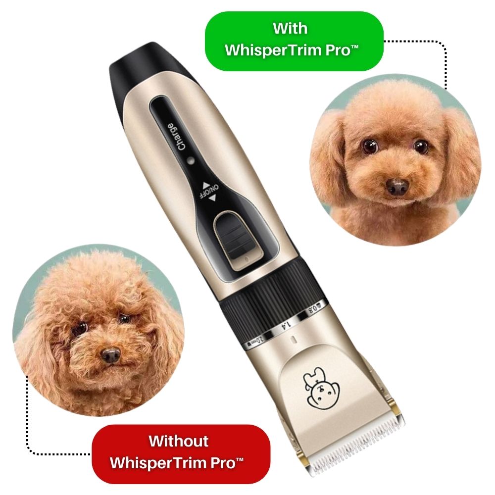 WhisperTrim™ Pro The Quiet Pet Grooming Solution