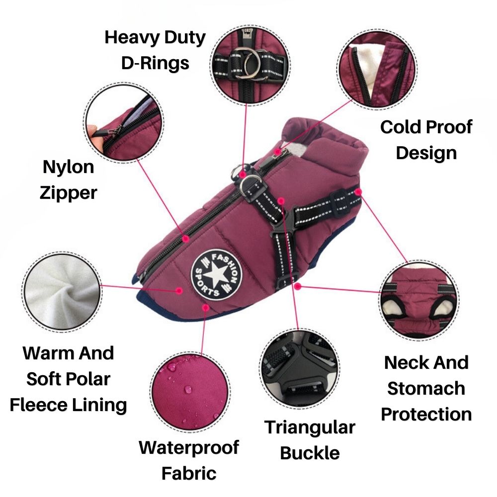 CanineGuard™ 3-in-1 Dog Jacket