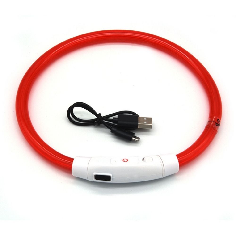 Glow Guardian™ Rechargeable LED Dog Collar