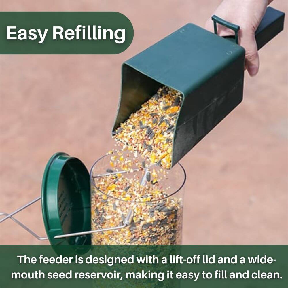 SpinAway™ Anti-Squirrel Bird Feeder