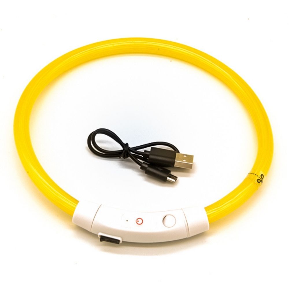 Glow Guardian™ Rechargeable LED Dog Collar