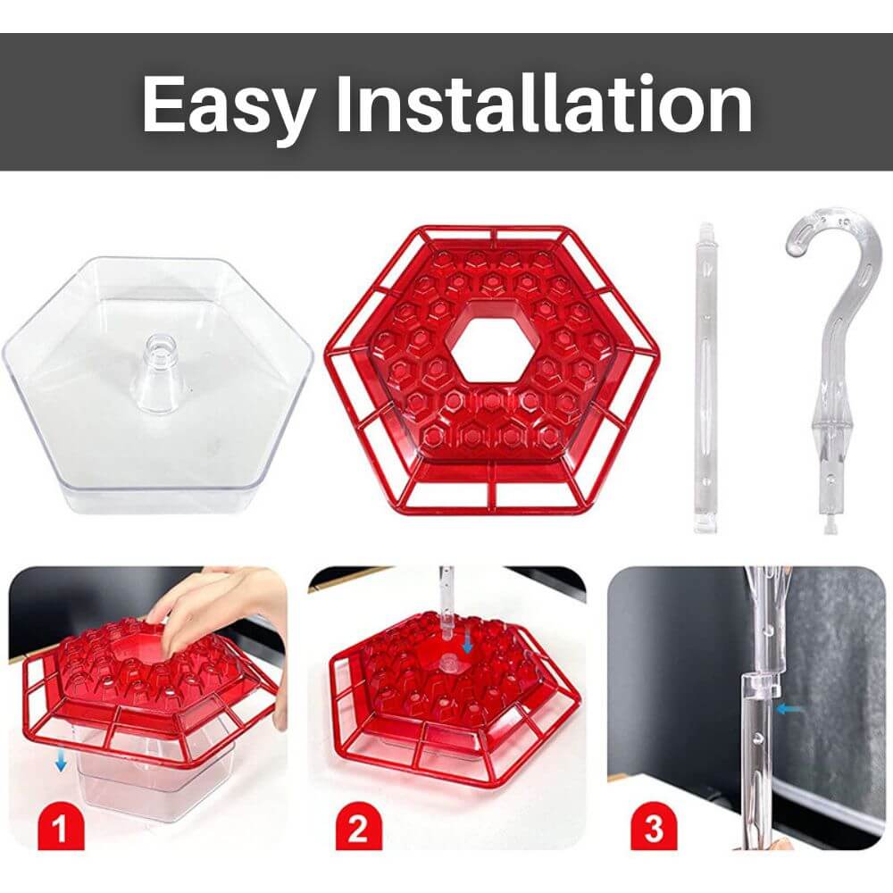 Hummingbird Harmony™ Hexagonal Feeder