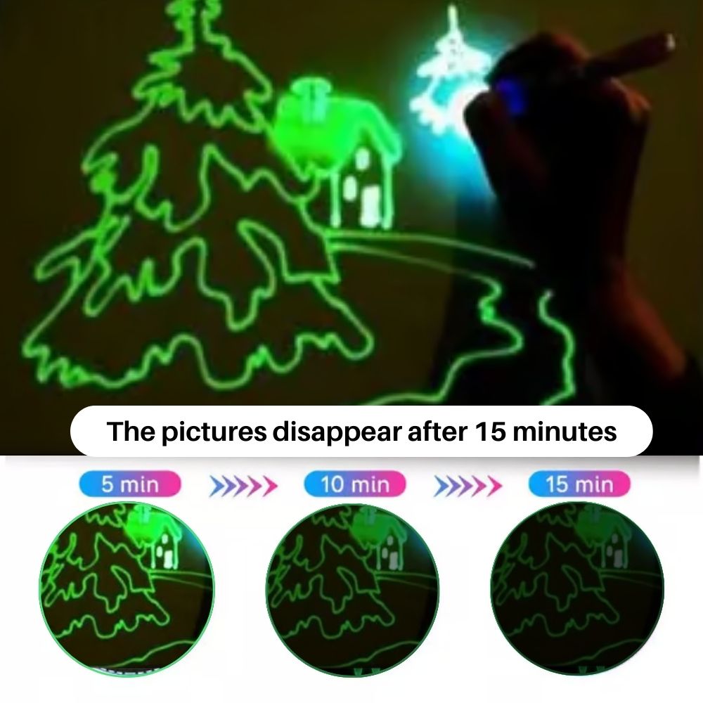 BrightMinds™ Magic Light-Up Drawing Pad
