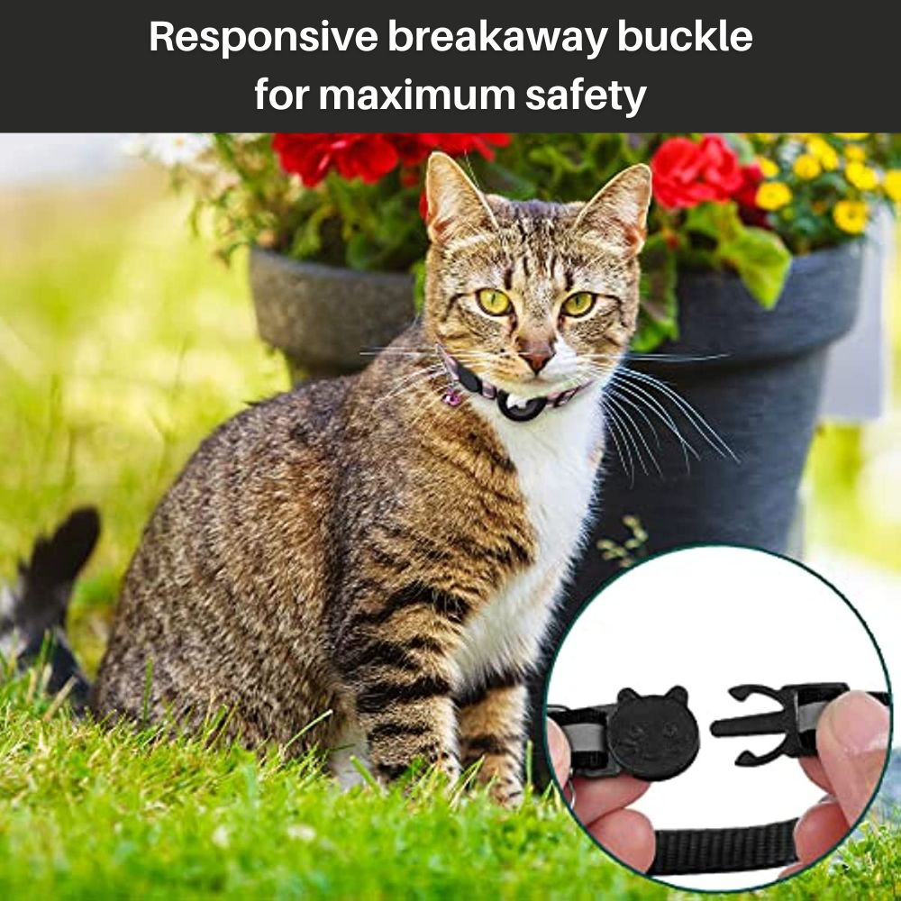 Feline Freedom™ AirTag Breakaway Cat Collar