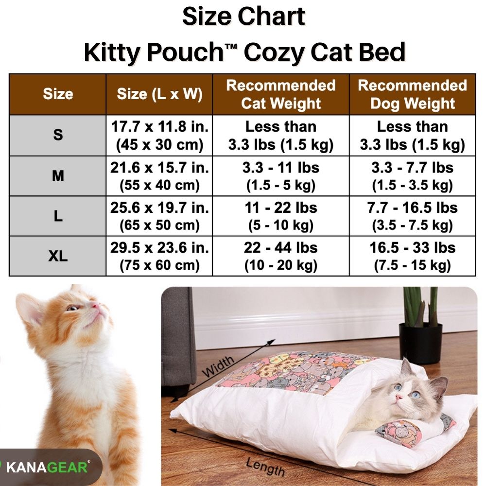Kitty Pouch™ Cozy Cat Bed