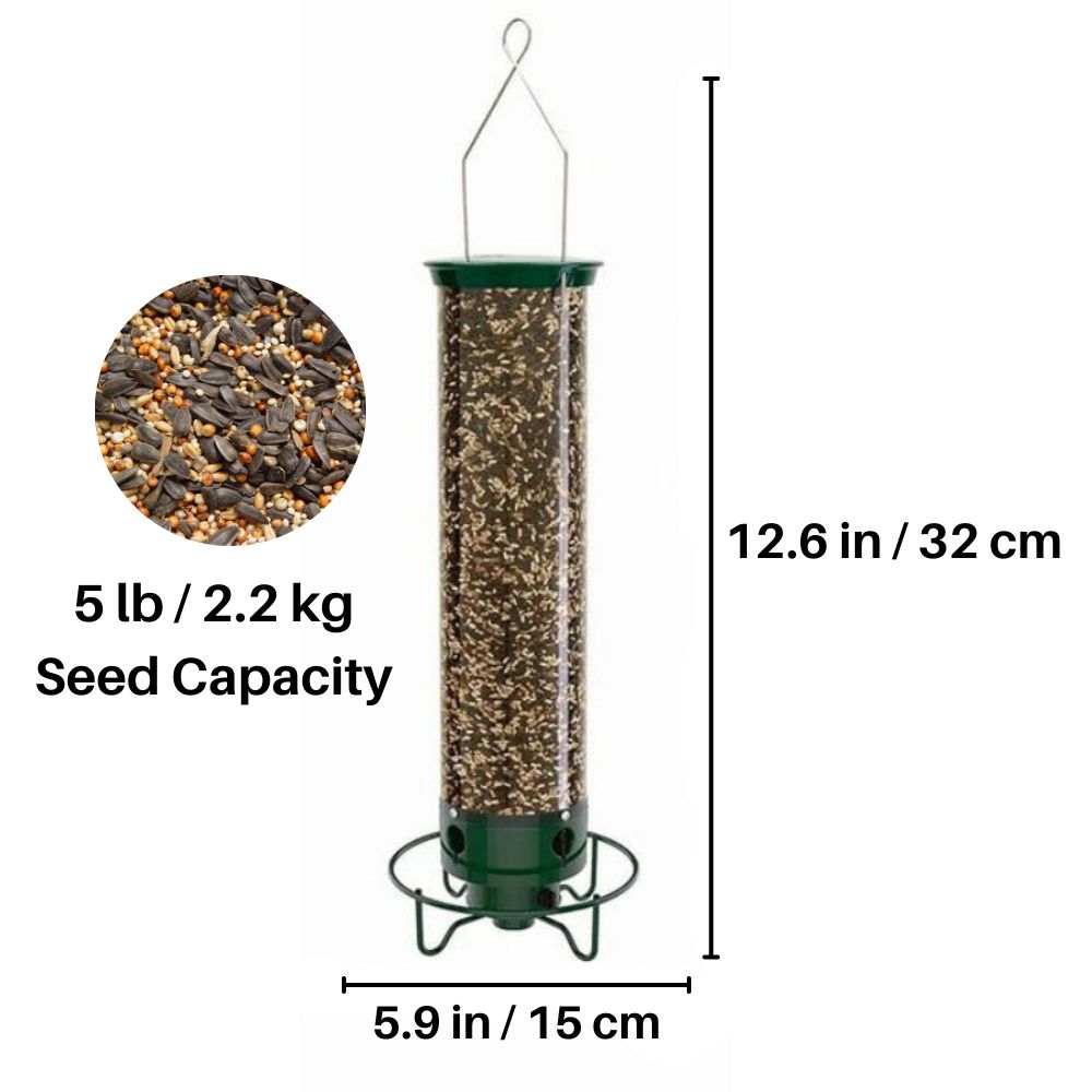 SpinAway™ Anti-Squirrel Bird Feeder