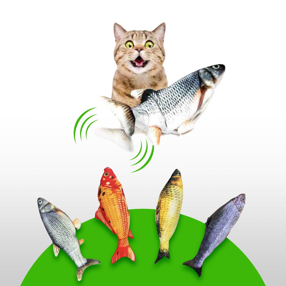 Dancing Fishy™ Interactive Cat Toy