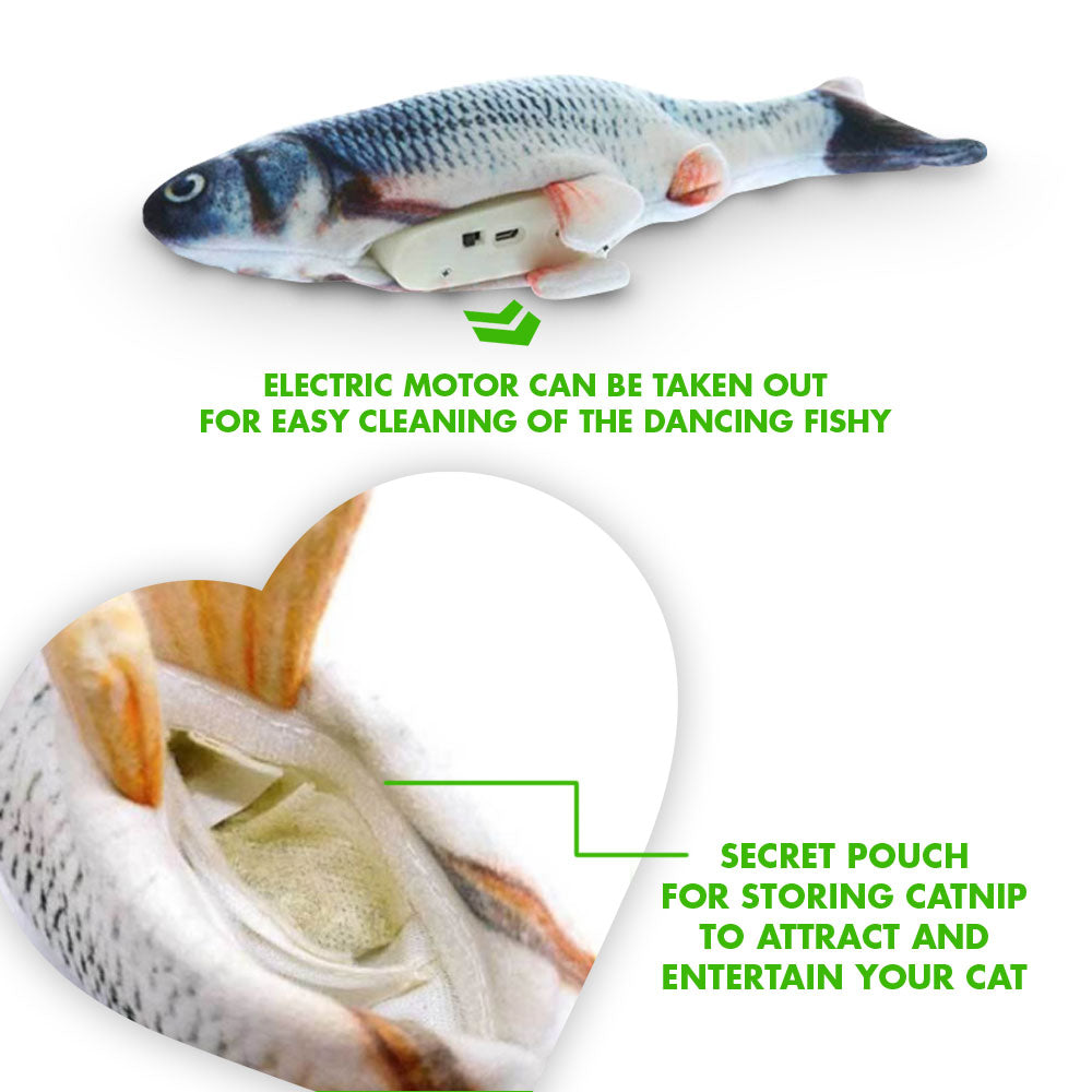 Dancing Fishy™ Interactive Cat Toy