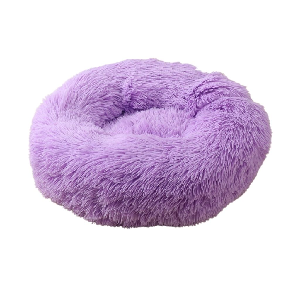 Fluffy Calming Pet Bed For Dogs And Cats