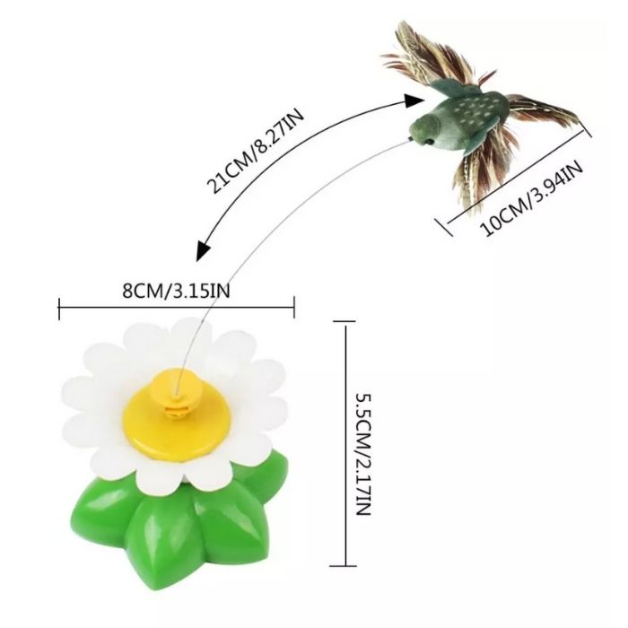 Interactive Bird and Butterfly Cat Toy