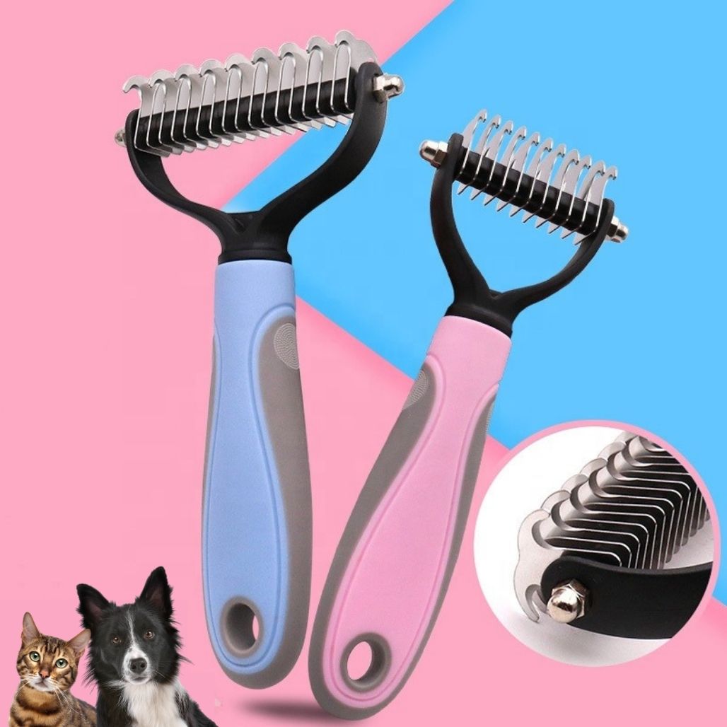 PetRake™ 2 Sided Undercoat Rake For Dogs And Cats