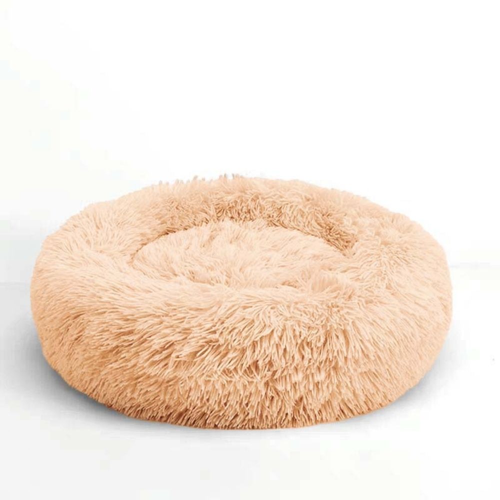 Fluffy Calming Pet Bed For Dogs And Cats