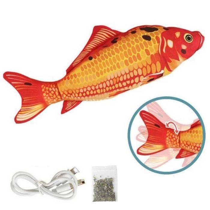 Dancing Fishy™ Interactive Pet Toy