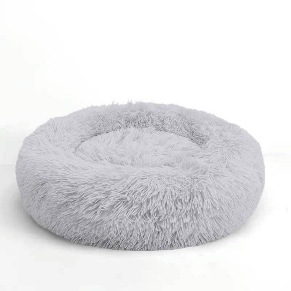 Fluffy Calming Pet Bed For Dogs And Cats