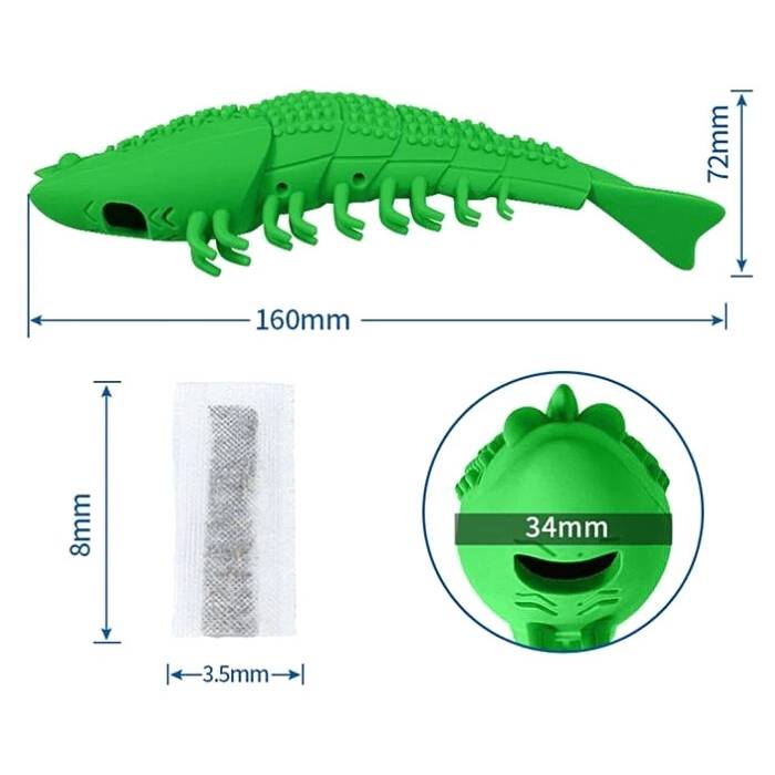 Teeth Cleaning Shrimp Toy