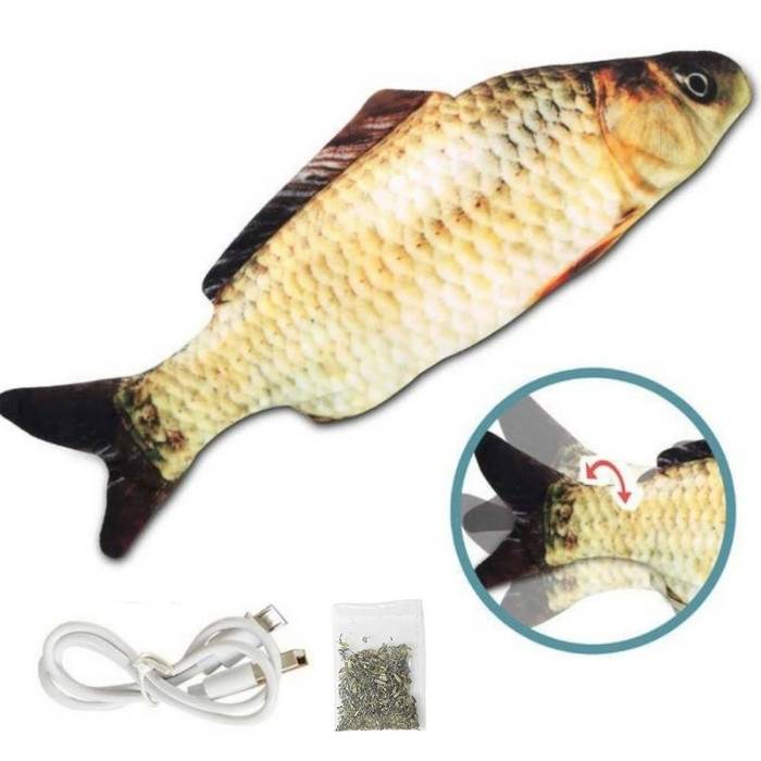 Dancing Fishy™ Interactive Pet Toy