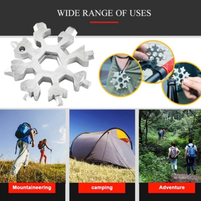Snowflake Tool™ 18-IN-1