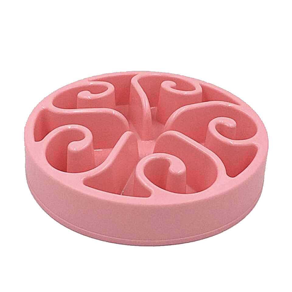 Anti-Gulp Slow Feeder Dog Bowl