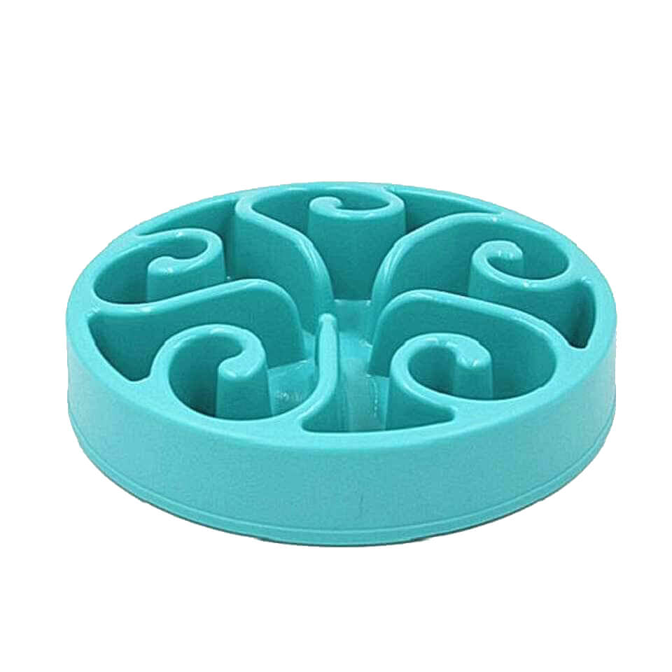 Anti-Gulp Slow Feeder Dog Bowl