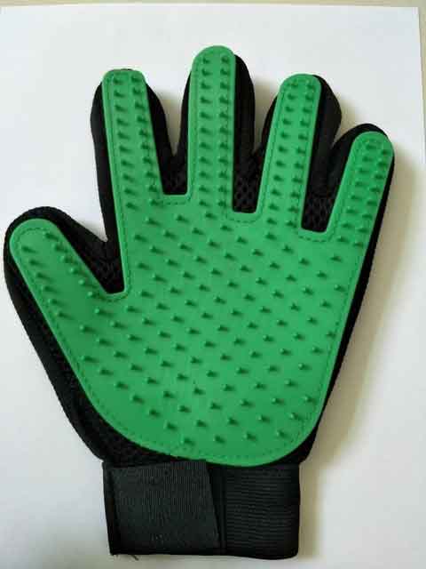 Gentle Grooming Glove discount fur hair clean brush