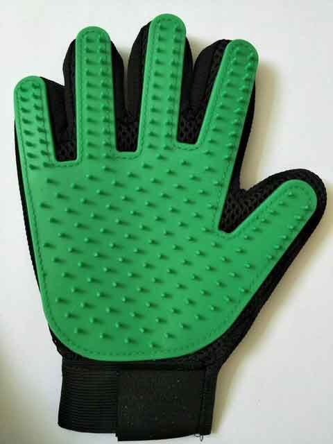 Gentle Grooming Glove discount fur hair clean brush