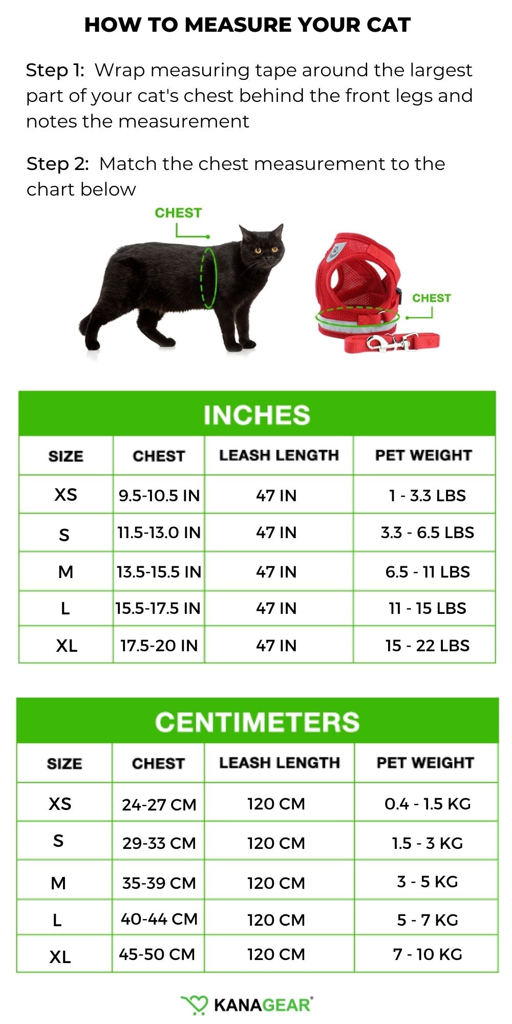 EasyWalk™ Cat Harness and Leash Set