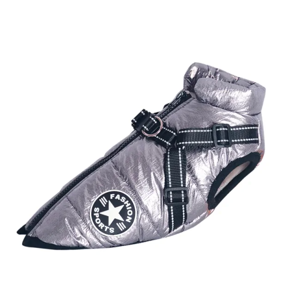 Waterproof Dog Jacket Harness (2-in-1)