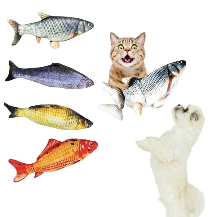 Dancing Fishy™ Interactive Pet Toy