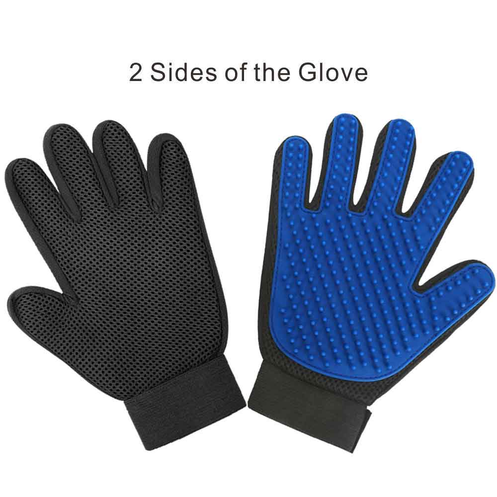 Gentle Grooming Glove discount fur hair clean brush