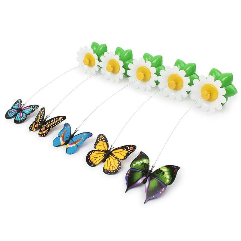 Interactive Bird and Butterfly Cat Toy fun play