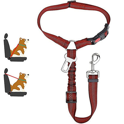 TravelBuddy™ 3-in-1 Dog Seat Belt and Leash