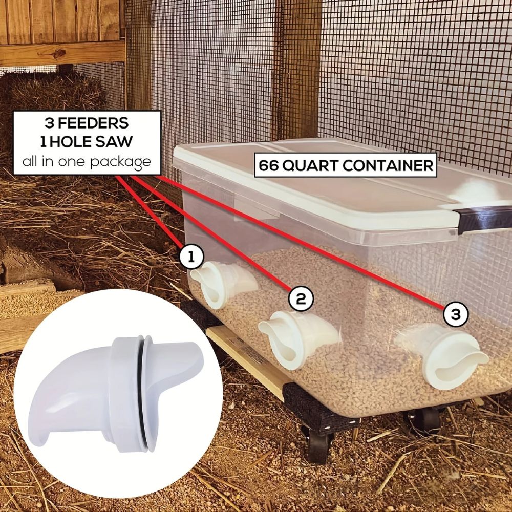 SecureFeed™ Chicken Feeding System