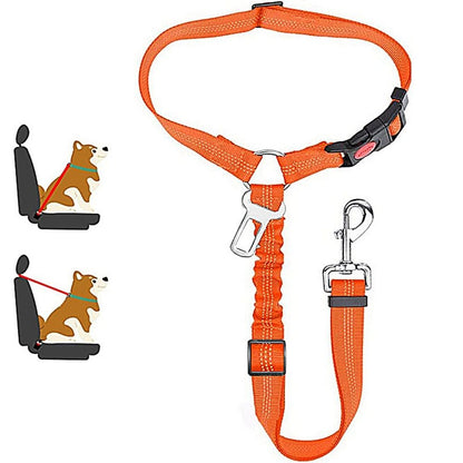 TravelBuddy™ 3-in-1 Dog Seat Belt and Leash