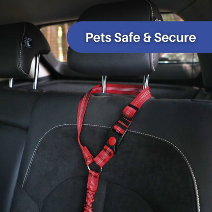 TravelBuddy™ 3-in-1 Dog Seat Belt and Leash