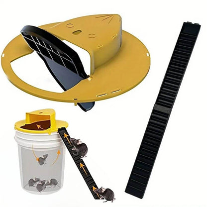 SwiftCatch™ Humane Bucket Lid Rodent Trap