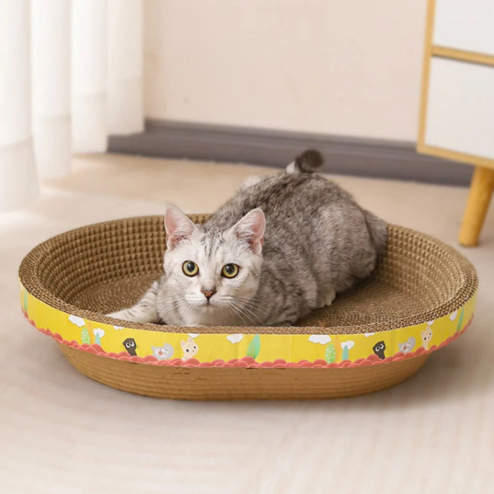 Whisker Wonderland™ Cat Bed & Scratching Board