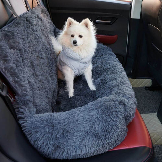 LuxPaw™ Calming Protecting Car Bed For Dogs And Cats