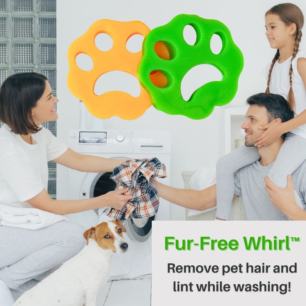 Fur-Free Whirl™ The Ultimate Laundry Companion