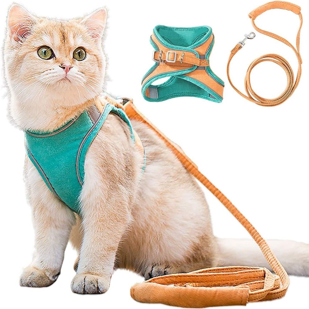 Pawfectly Safe™ Cat Harness And Leash Set