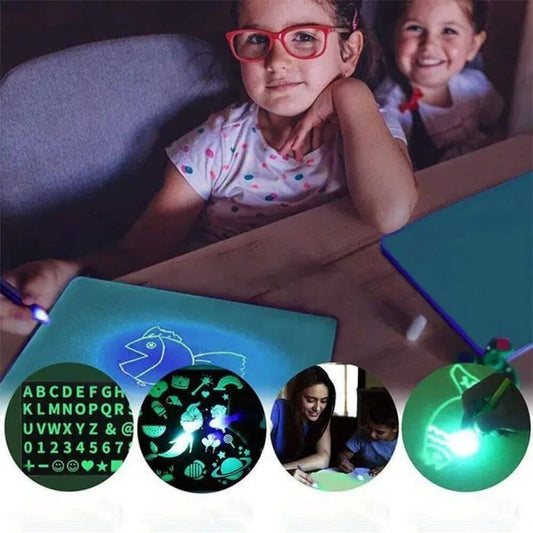 BrightMinds™ Magic Light-Up Drawing Pad