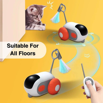 CatZoomer™ Remote Controlled Smart Cat Toy