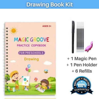 Magic Groove™ Handwriting Practice Kit For Kids