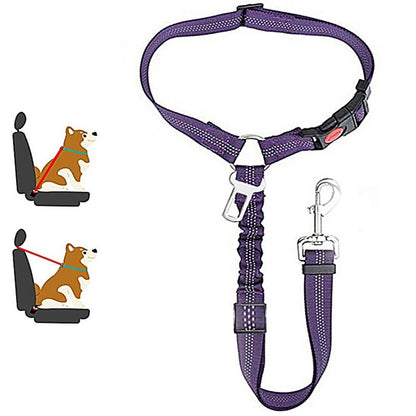 TravelBuddy™ 3-in-1 Dog Seat Belt and Leash