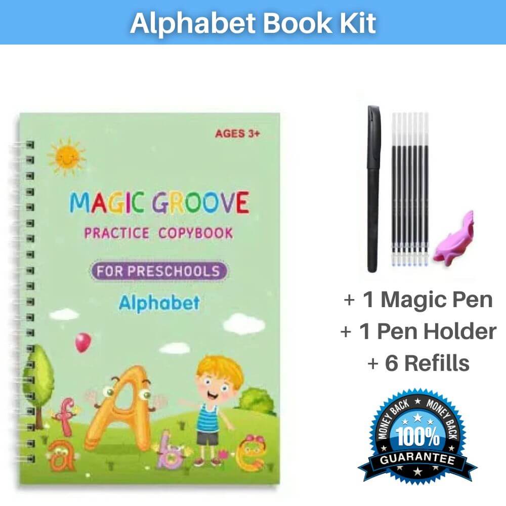 Magic Groove™ Handwriting Practice Kit For Kids