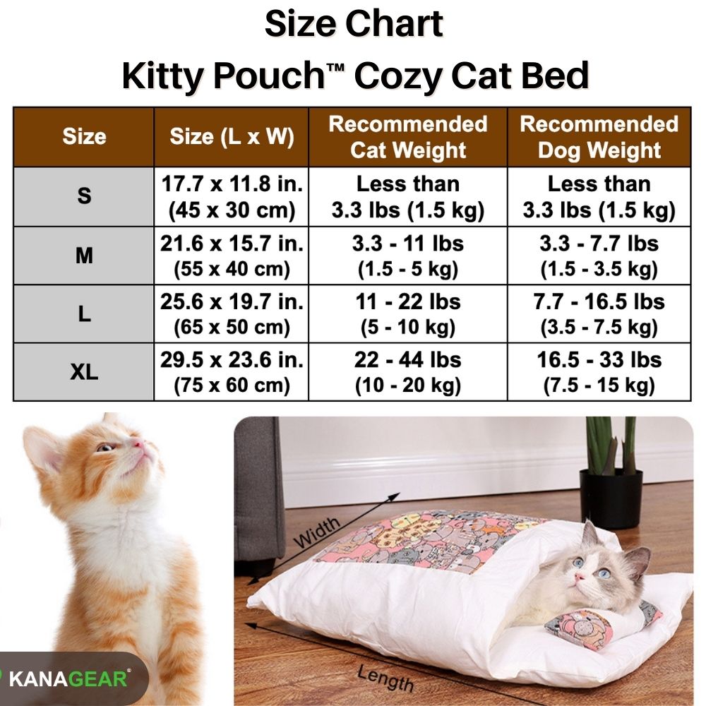 Cat 2024 bed size